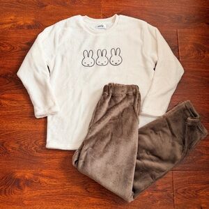 Miffy Women’s Fluffy Pajama Set